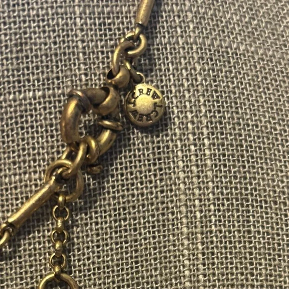 J Crew Crystal Rhinestone Honey Bee Cluster Necklace - Picture 3 of 5